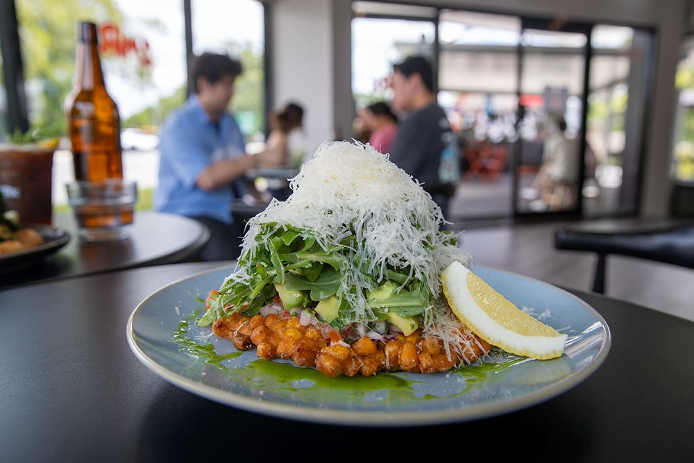 Corn Frittas at Zmirk
