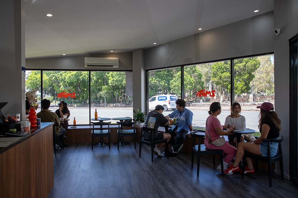 Seating Area at Zmirk
