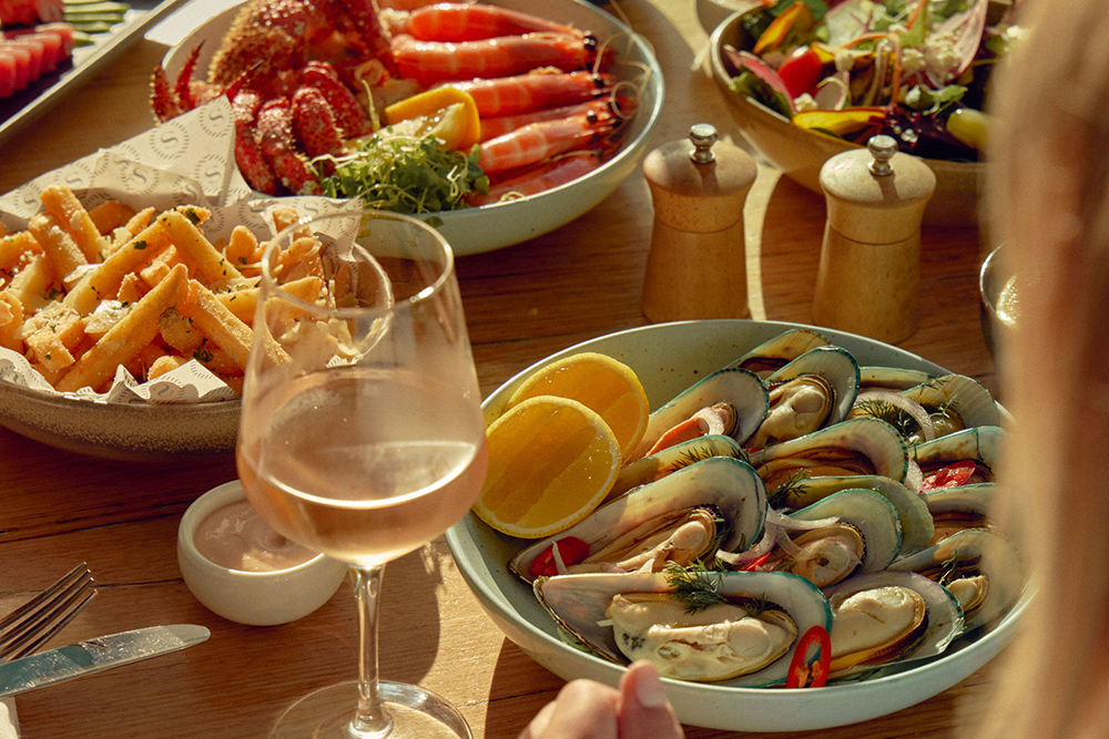 Seafood Buffet Sheraton Grand Mirage Resort