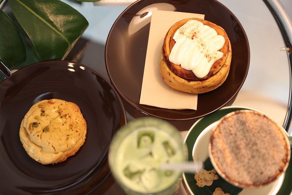 Food and drinks at Vacancy Coffee