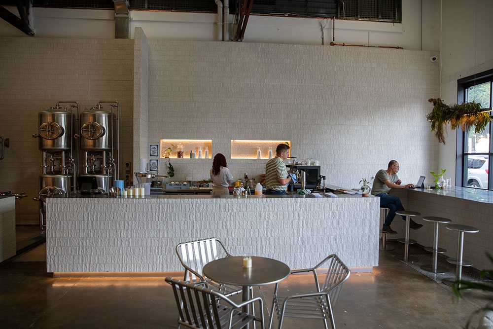 Counter at BY. Artisans