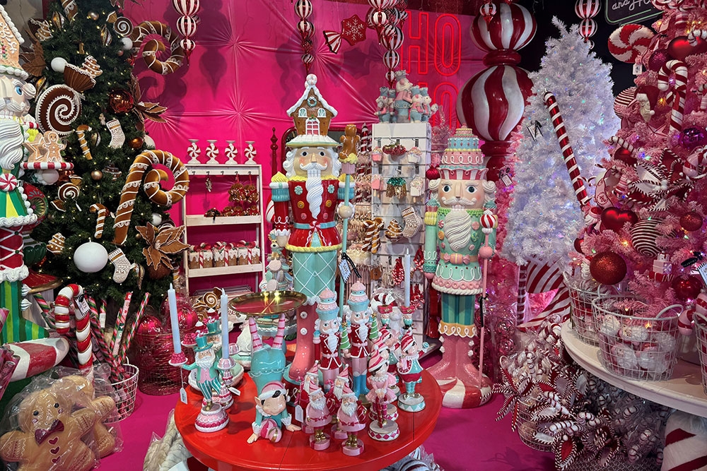 Christmas decorations at Prop House