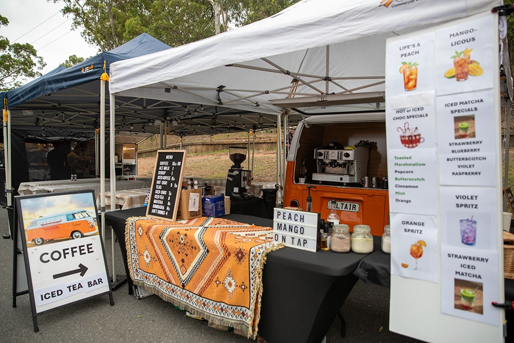 Coffee/Drinks at Bardon Twilight Markets