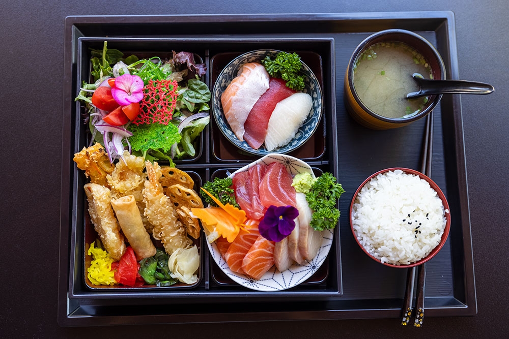 Bento box at Ichiban Sushi, West Village