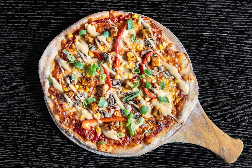 Peri peri pizza Tomato Brothers Wilston