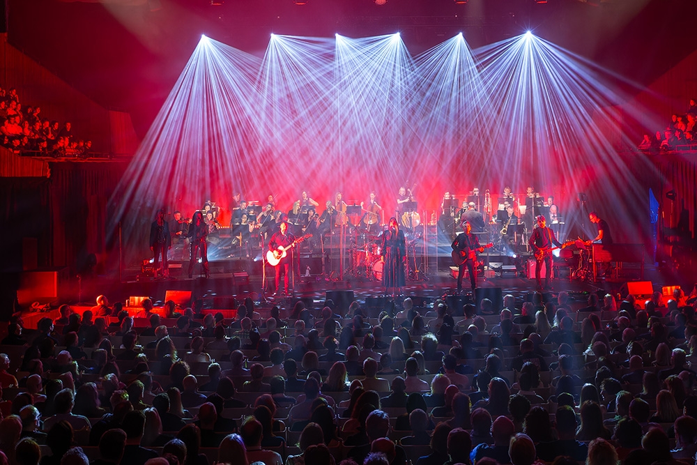 Performance with lights