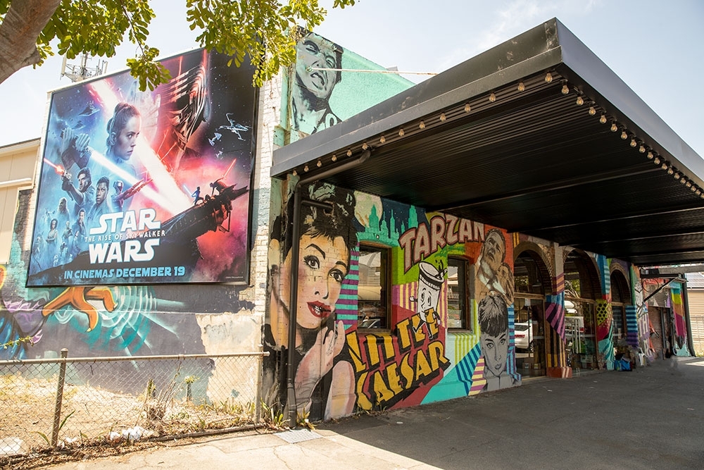 Exterior of Red Hill Cinemas 
