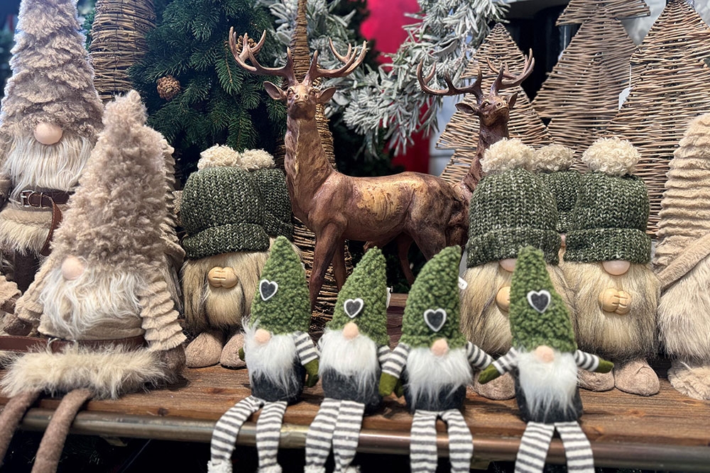 Christmas decorations at Prop House
