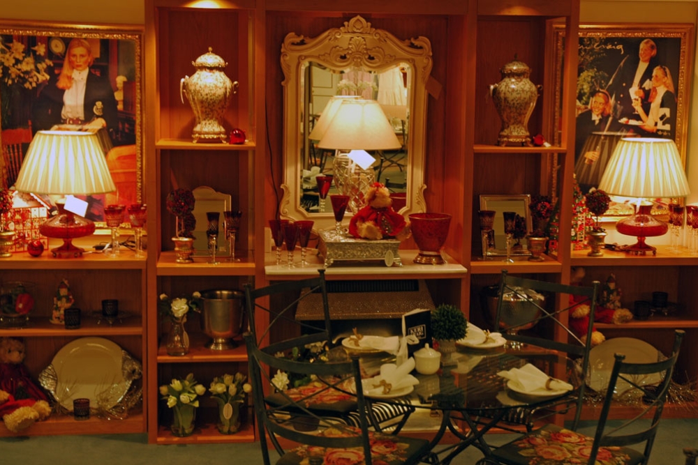 Decor inside Keri Craig Emporium Cafe 