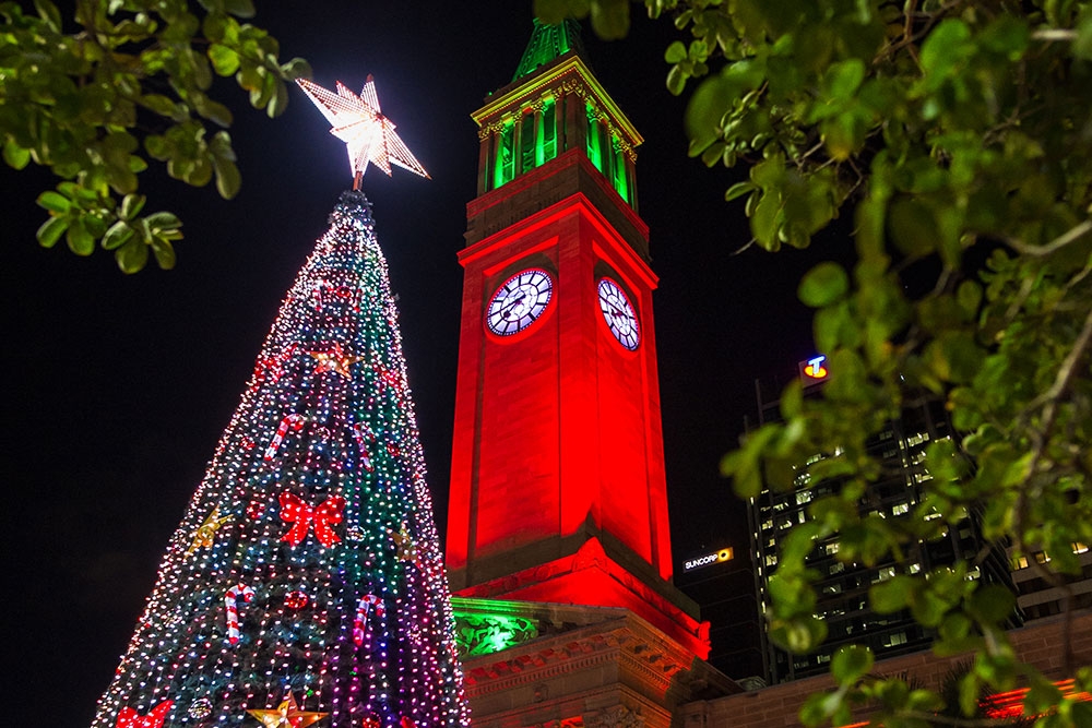Lighting Of The Christmas Tree Brisbane Cbd Must Do Brisbane