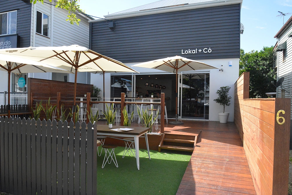 Entrance to Lokal + Co West End