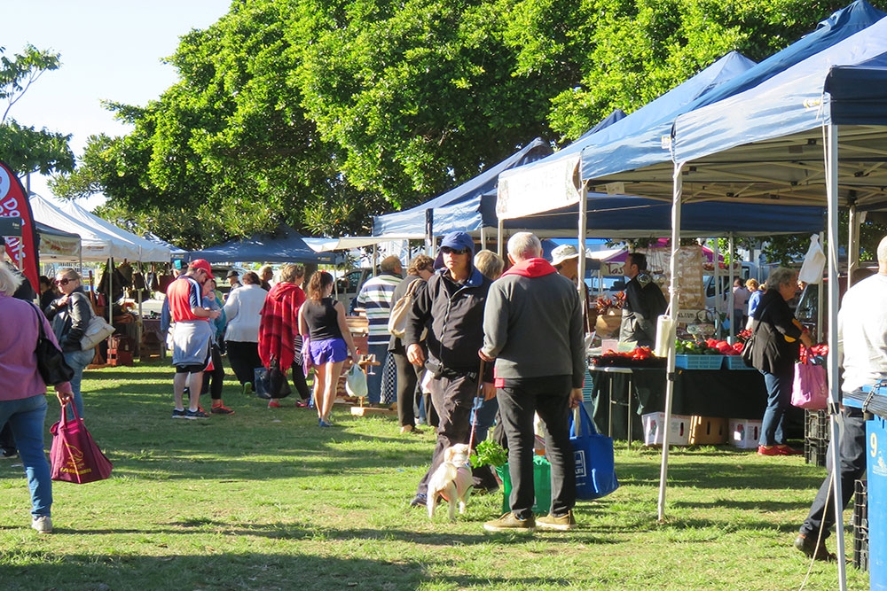 Water view from Jan Powers Farmers Market Manly