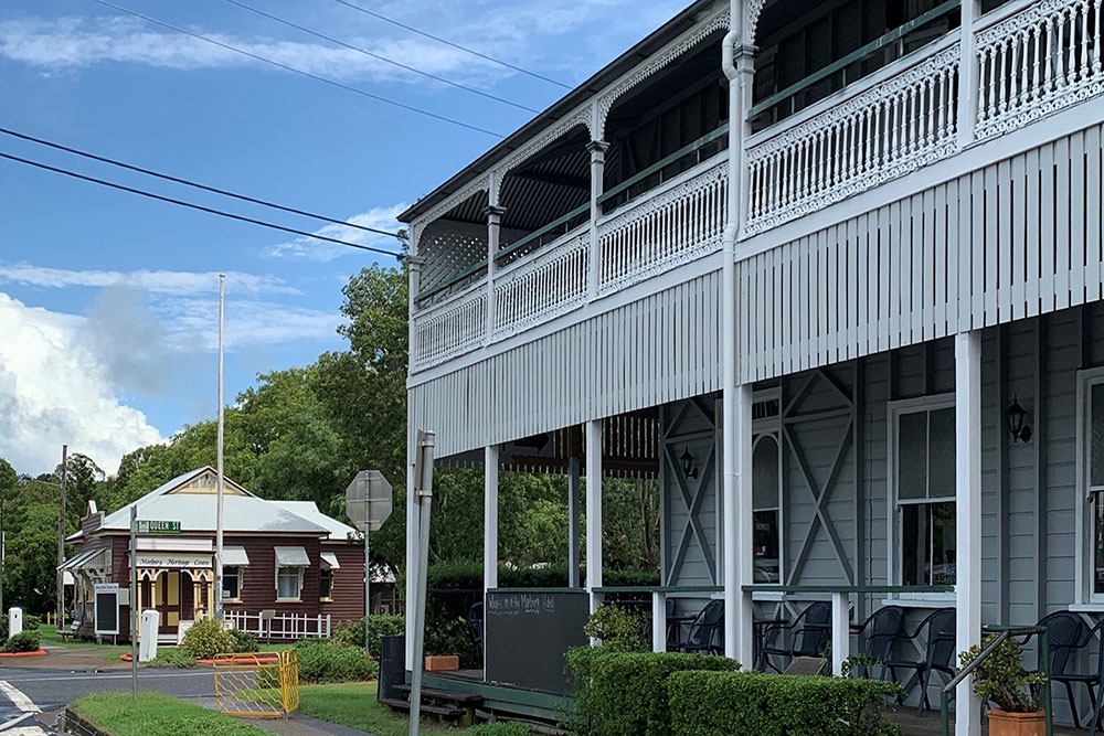 Exterior facade of Marburg Hotel