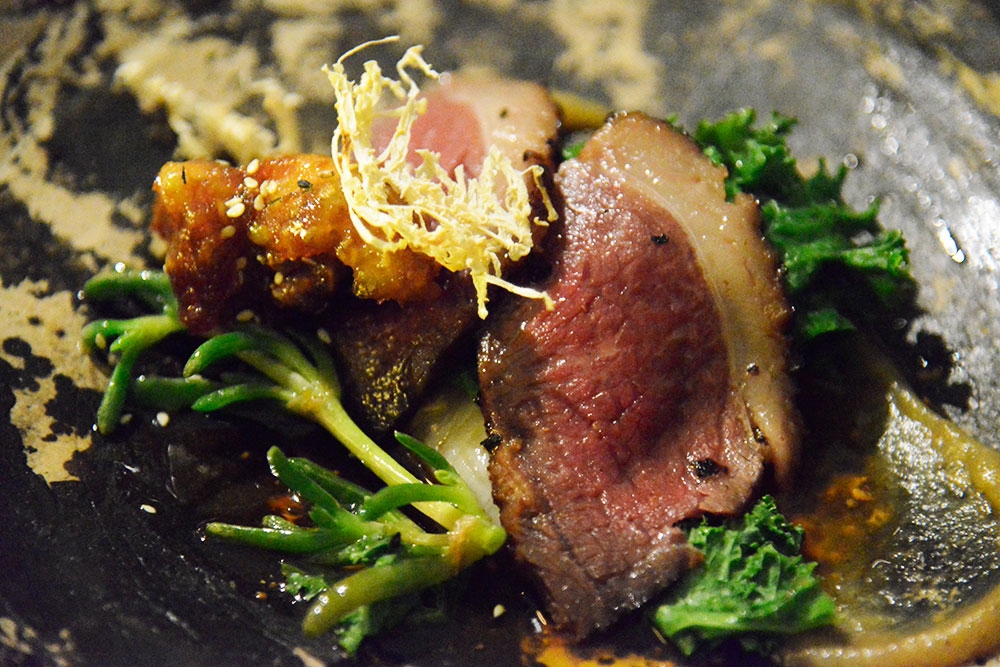 Wagu meat dish