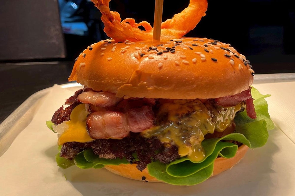 On it burger 