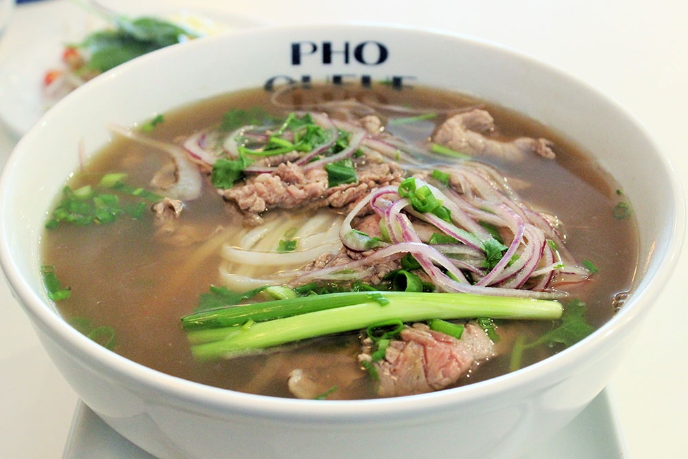 Vietnamese pho soup