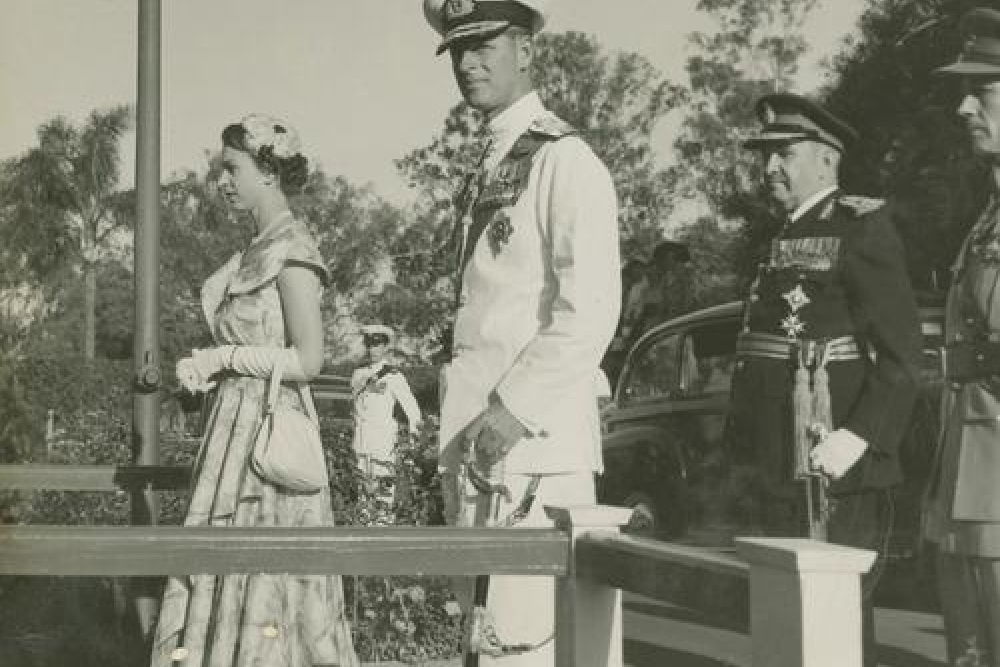 Queen Elizabeth II and Prince Philip in Brisbane