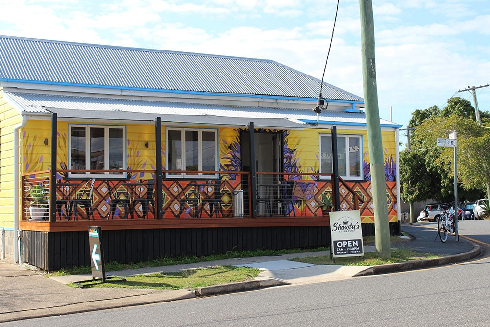 Exterior of Shawty’s Espresso Woolloongabba