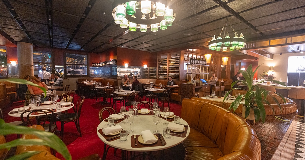 Restaurant interior
