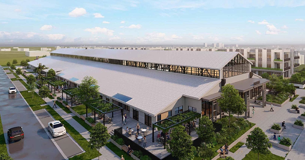Render of Bulimba Barracks