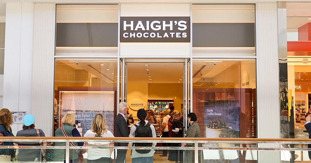 Haigh's Chocolate Mt Gravatt