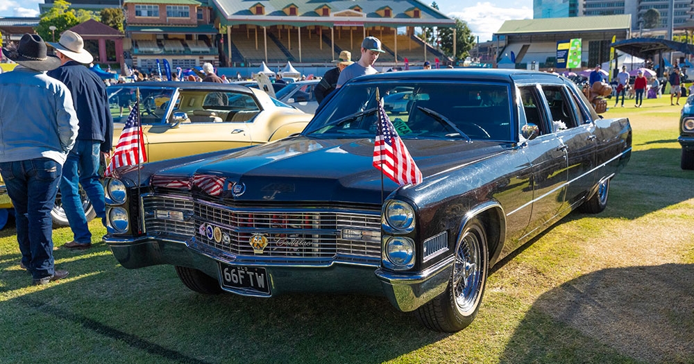 Vintage car at RACQ Motorfest