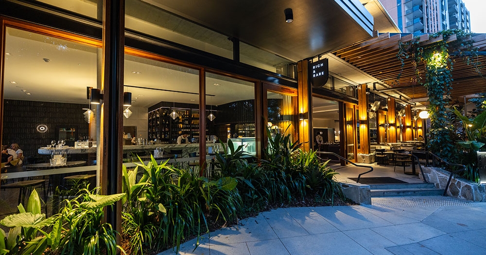 Outside view of Rich & Rare West End