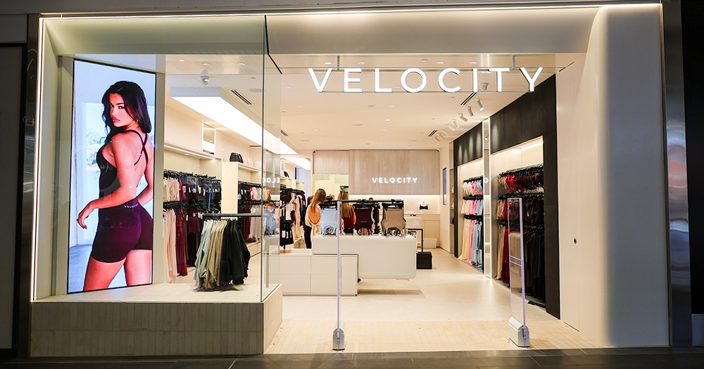 Exterior of store