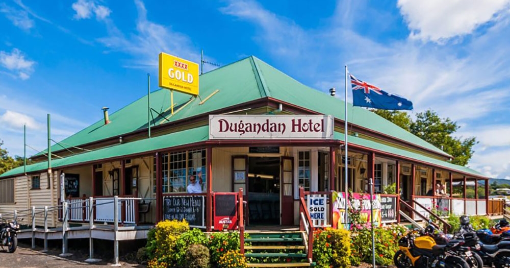 Outside view of Dugandan Hotel Scenic Rim