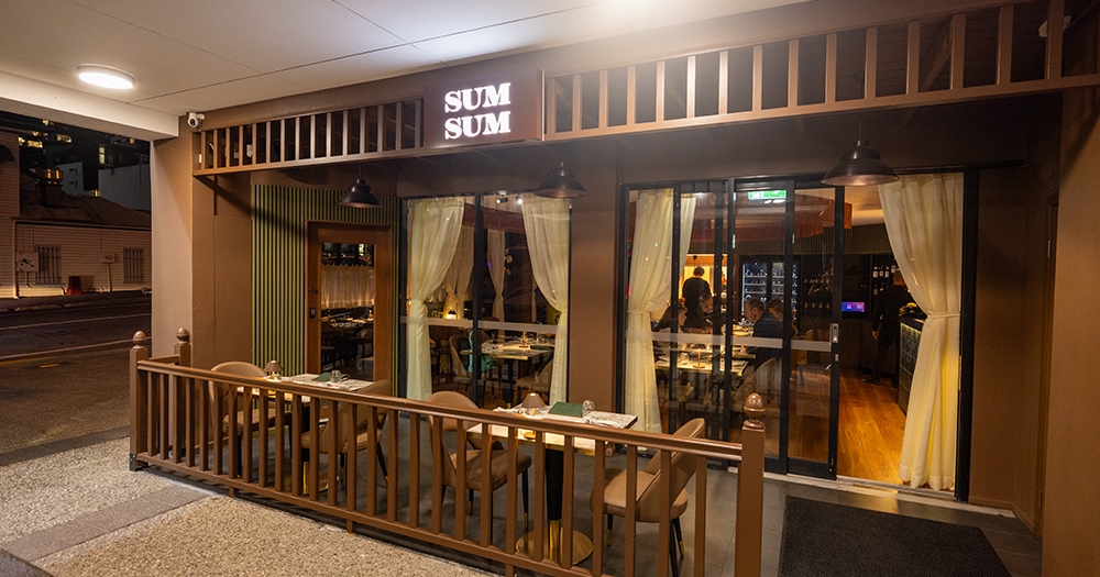 Exterior of restaurant