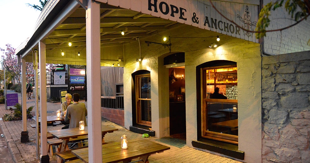Street facade of Hope and Anchor Paddington