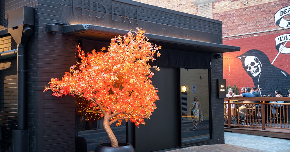 Exterior view of Hideki Japanese 